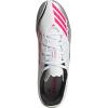 imageadidas UnisexAdult F50 Messi Club Firm Multi Ground SneakerWhiteLucid RedSilver Metallic
