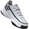 imageadidas UnisexAdult Front Court SneakerWhiteBlackBlack