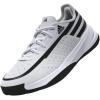 imageadidas UnisexAdult Front Court SneakerWhiteBlackBlack