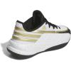 imageadidas UnisexAdult Front Court SneakerWhiteBlackGold Metallic