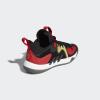 imageadidas UnisexAdult Harden Stepback 2 Basketball ShoeCore BlackGold MetallicScarlet