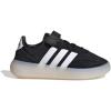 imageadidas UnisexChild Barreda Decode Elastic Lace ampamp Strap SneakerBlackWhiteWhite