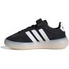 imageadidas UnisexChild Barreda Decode Elastic Lace ampamp Strap SneakerBlackWhiteWhite
