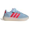 imageadidas UnisexChild Barreda Decode Elastic Lace ampamp Strap SneakerClear SkyBright RedWhite