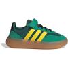 imageadidas UnisexChild Barreda Decode Elastic Lace ampamp Strap SneakerCollegiate GreenYellowCourt Green