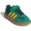 imageadidas UnisexChild Barreda Decode Elastic Lace ampamp Strap SneakerCollegiate GreenYellowCourt Green
