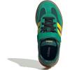 imageadidas UnisexChild Barreda Decode Elastic Lace ampamp Strap SneakerCollegiate GreenYellowCourt Green