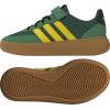 imageadidas UnisexChild Barreda Decode Elastic Lace ampamp Strap SneakerCollegiate GreenYellowCourt Green
