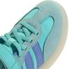 imageadidas UnisexChild Barreda Decode Elastic Lace ampamp Strap SneakerFlash AquaBlue FusionOff White