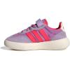 imageadidas UnisexChild Barreda Decode Elastic Lace ampamp Strap SneakerPreloved PurpleLucid RedPowder Plum