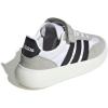 imageadidas UnisexChild Barreda Decode Elastic Lace ampamp Strap SneakerWhiteBlackGrey
