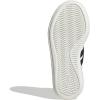 imageadidas UnisexChild Barreda Decode Elastic Lace ampamp Strap SneakerWhiteBlackGrey