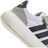 imageadidas UnisexChild Barreda Decode Elastic Lace ampamp Strap SneakerWhiteBlackGrey
