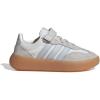 imageadidas UnisexChild Barreda Decode Elastic Lace ampamp Strap SneakerWhiteHalo BlueGrey