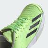 imageadidas UnisexChild Court Flash SneakerGreen SparkAurora BlackLucid Lemon