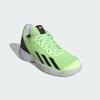 imageadidas UnisexChild Court Flash SneakerGreen SparkAurora BlackLucid Lemon