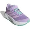 imageadidas UnisexChild Duramo Sl Elastic Lace ampamp Strap Running SneakerPowder PlumIce LavenderFlash Aqua