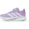 imageadidas UnisexChild Duramo Sl Elastic Lace ampamp Strap Running SneakerPowder PlumIce LavenderFlash Aqua