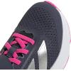 imageadidas UnisexChild Duramo Sl Elastic Lace ampamp Strap Running SneakerShadow NavySilver MetallicLucid Pink