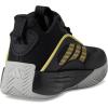 imageadidas UnisexChild Own The Game 30 Basketball SneakerBlackGold MetallicSolid Grey