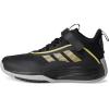 imageadidas UnisexChild Own The Game 30 Basketball SneakerBlackGold MetallicSolid Grey