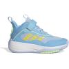 imageadidas UnisexChild Own The Game 30 Basketball SneakerBlueWhiteSemi Blue Burst