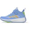 imageadidas UnisexChild Own The Game 30 Basketball SneakerBlueWhiteSemi Blue Burst