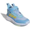 imageadidas UnisexChild Own The Game 30 Basketball SneakerBlueWhiteSemi Blue Burst