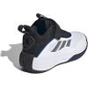 imageadidas UnisexChild Own The Game 30 Basketball SneakerWhiteBlackBlack