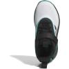 imageadidas UnisexChild Own The Game 30 Basketball SneakerWhiteBlackPure Teal