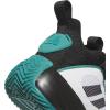 imageadidas UnisexChild Own The Game 30 Basketball SneakerWhiteBlackPure Teal