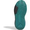 imageadidas UnisexChild Own The Game 30 Basketball SneakerWhiteBlackPure Teal