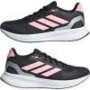 imageadidas UnisexChild Run Falcon 5 SneakerBlackPink SparkSilver Metallic