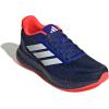 imageadidas UnisexChild Run Falcon 5 SneakerDark BlueWhiteSolar Red