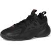 imageadidas UnisexChild Trae Unlimited 2 Basketball SneakerBlackCarbonSolar Red