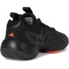 imageadidas UnisexChild Trae Unlimited 2 Basketball SneakerBlackCarbonSolar Red