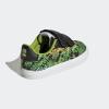 imageadidas UnisexChild Vulc Raid3r Skate ShoesCore BlackStill GreenFtwr White Muppets Cross Strap