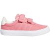 imageadidas UnisexChild Vulcraid3r Skate ShoeRose ToneCloud WhiteWhite Cross Strap