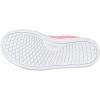 imageadidas UnisexChild Vulcraid3r Skate ShoeRose ToneCloud WhiteWhite Cross Strap
