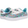 imageadidas UnisexChild Vulcraid3r Skate ShoeWhiteBright CyanBright Cyan Cross Strap