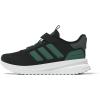 imageadidas UnisexChild XPLR Path Elastic Lace ampamp Strap SneakerBlackCollegiate GreenGrey