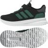 imageadidas UnisexChild XPLR Path Elastic Lace ampamp Strap SneakerBlackCollegiate GreenGrey