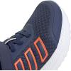 imageadidas UnisexChild XPLR Path Elastic Lace ampamp Strap SneakerDark BlueSemi Impact OrangeWhite
