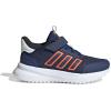imageadidas UnisexChild XPLR Path Elastic Lace ampamp Strap SneakerDark BlueSemi Impact OrangeWhite