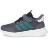 imageadidas UnisexChild XPLR Path Elastic Lace ampamp Strap SneakerGreyPure TealBlack