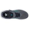 imageadidas UnisexChild XPLR Path Elastic Lace ampamp Strap SneakerGreyPure TealBlack