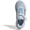 imageadidas UnisexChild XPLR Path Elastic Lace ampamp Strap SneakerHalo BlueSilver MetallicBlue