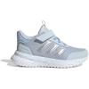 imageadidas UnisexChild XPLR Path Elastic Lace ampamp Strap SneakerHalo BlueSilver MetallicBlue
