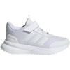 imageadidas UnisexChild XPLR Path Elastic Lace ampamp Strap SneakerWhiteWhiteGrey