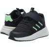 imageadidas UnisexChild XPLR Phase SneakerCarbonGreen SparkIvory Elastic Lace